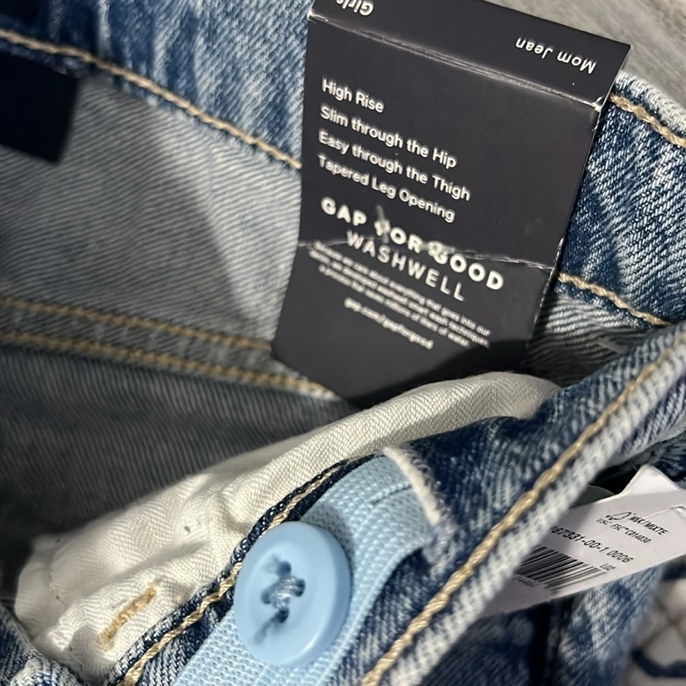 Gap Mom Jean Jeans Size 6 NWT - Picture 7 of 8